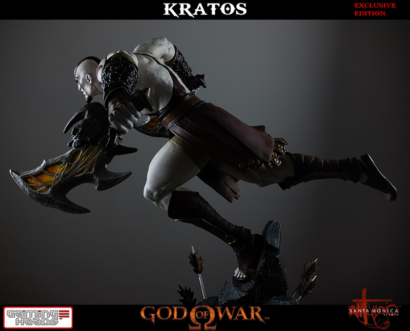 Illustration for article titled New Kratos Figure Has One Hell Of A Scowl